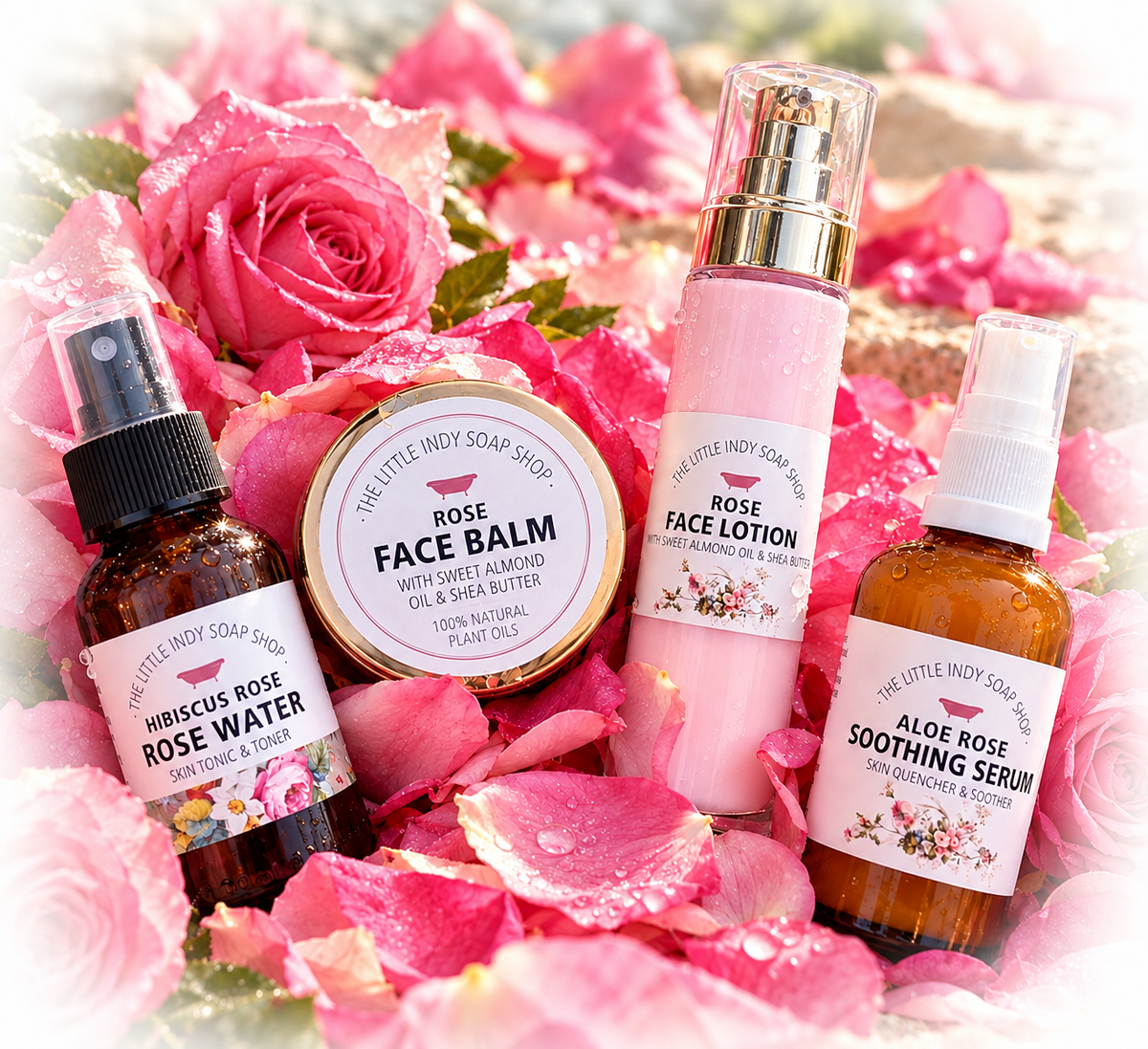 Rose Face Care Gift Set
