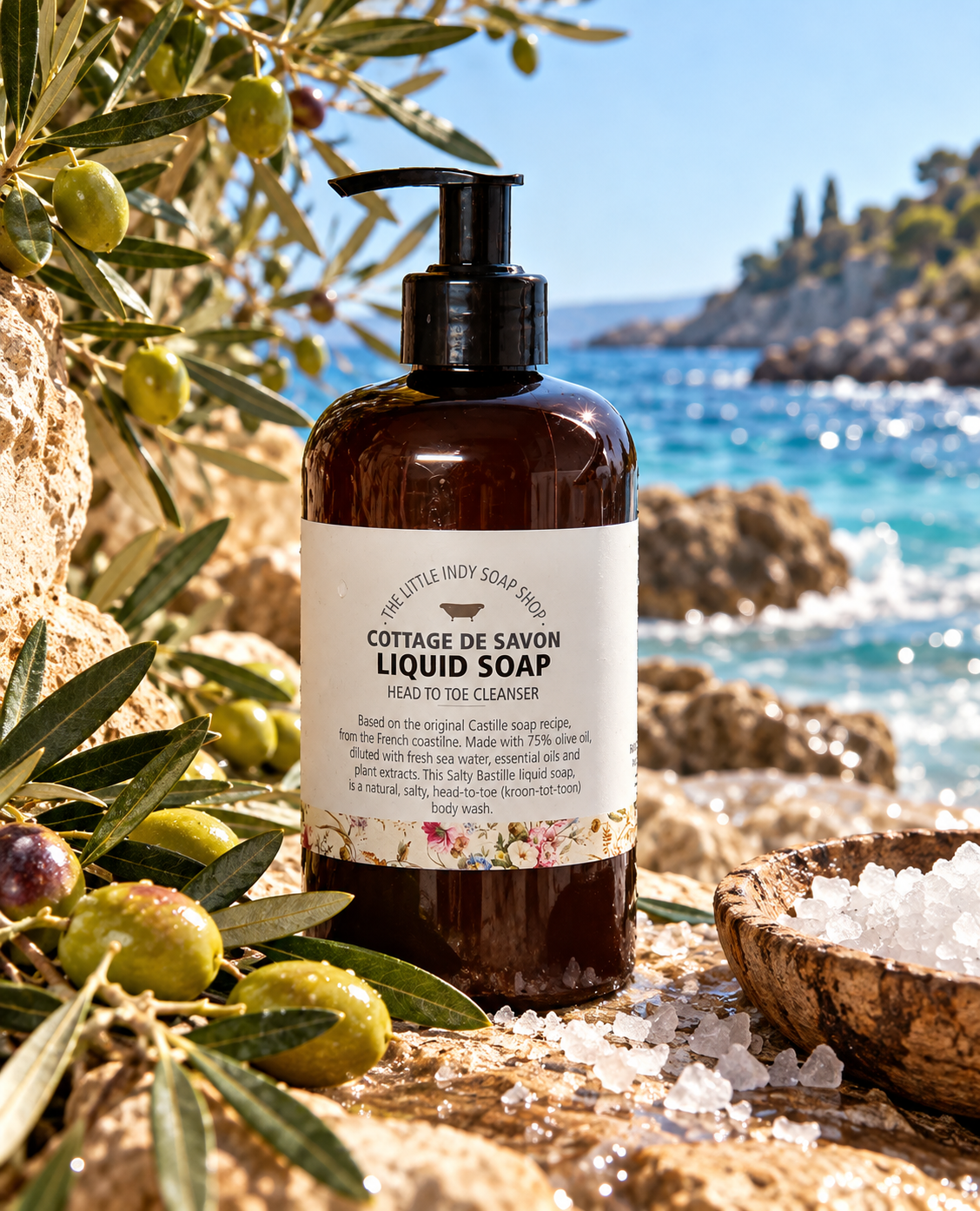 Flüssigseife 500ml, auch bekannt als Salty Bastille
