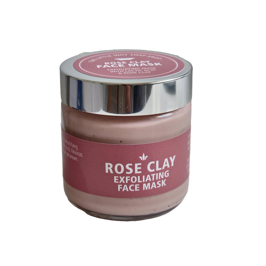 Rose Clay & Lactic acid Face Mask